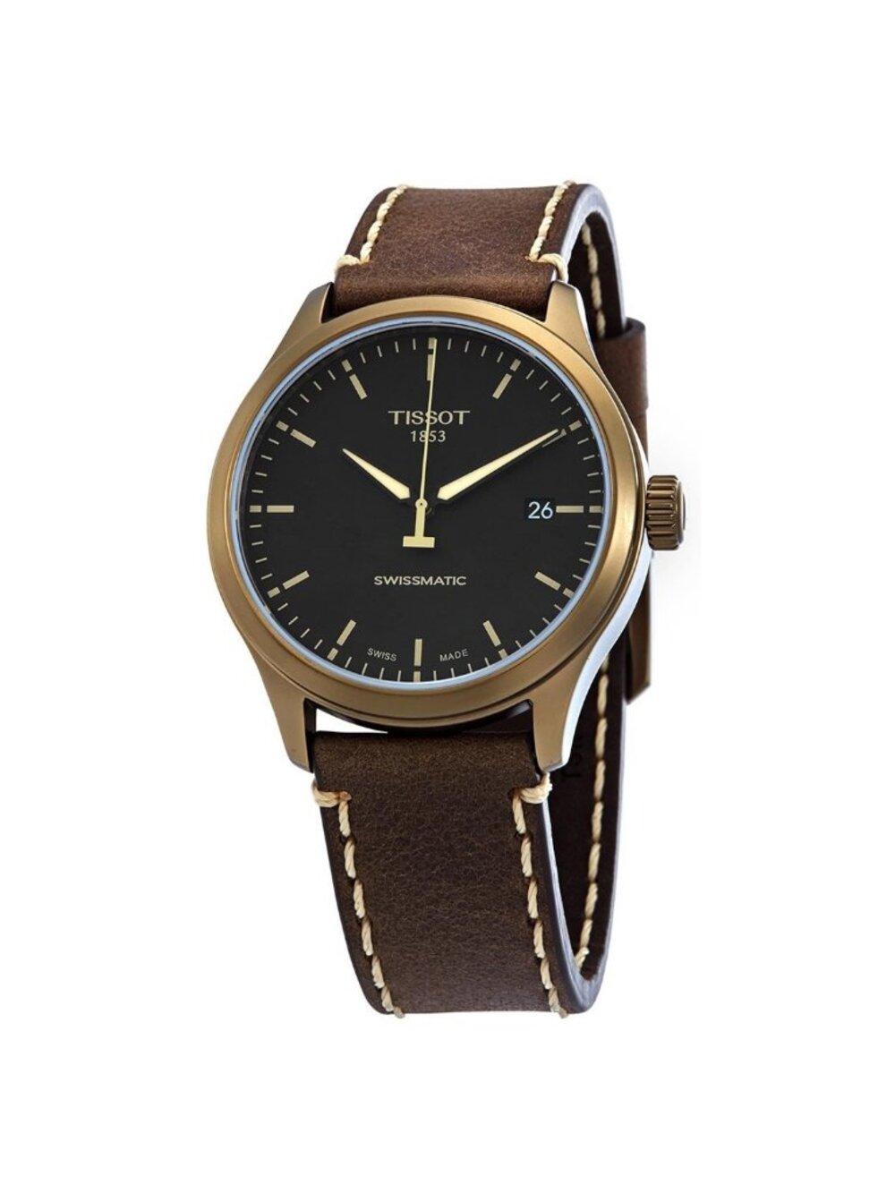 NWT Tissot Automatic Black Dial Men's Watch